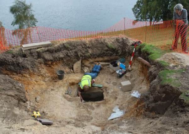 Archaeologists at the excavation site in Sutherland. Picture: Contributed