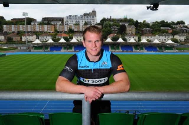 Chris Fusaro has set lofty goals for himself and Glasgow this coming RaboDirect Pro12 season. Picture: Robert Perry