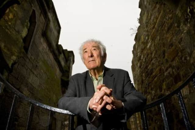 Seamus Heaney. Picture: Ian Georgeson