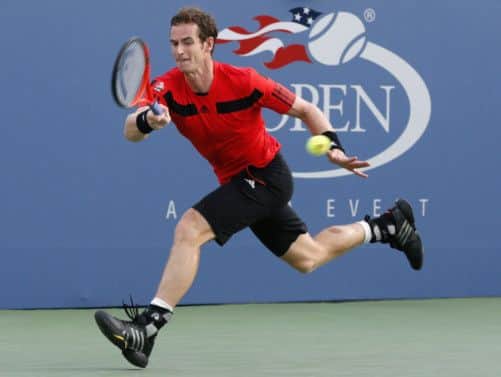 Andy Murray was given a testing workout by Leonardo Mayer of Argentina but his superiority told in the end. Picture: Reuters