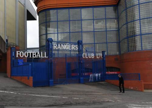 Ibrox Stadium. Picture: Robert Perry