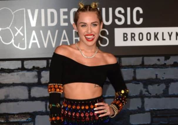 Miley Cyrus' performance at the MTV Video Music Awards featured twerking. Picture: PA