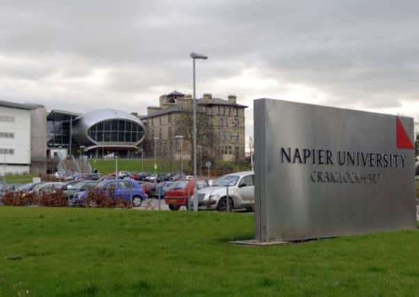 Edinburgh Napier University's Craiglockhart campus. Picture: Jane Barlow