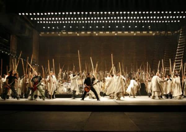 The Tragedy of Coriolanus by the Beijing People's Art Theatre was a success at EIF. Picture: Contributed