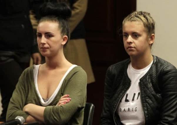 Michaella McCollum Connolly and Melissa Reid are to meet the judge at prison later this week. Picture: Reuters