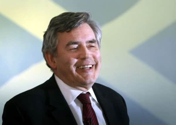 Former Prime Minister Gordon Brown. Picture: PA