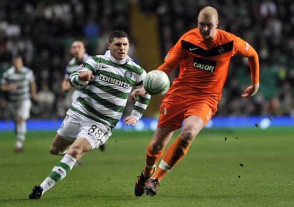 The incident is alleged to have taken place at a match between Dundee United and Celtic last year. Picture: Robert Perry