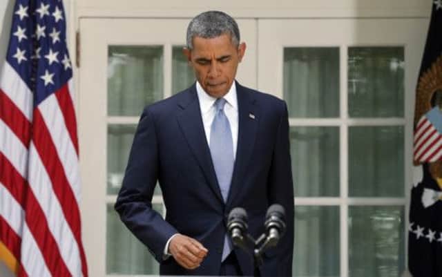 Barack Obama spoke at the weekend of possible US action against Syria. Picture: AP