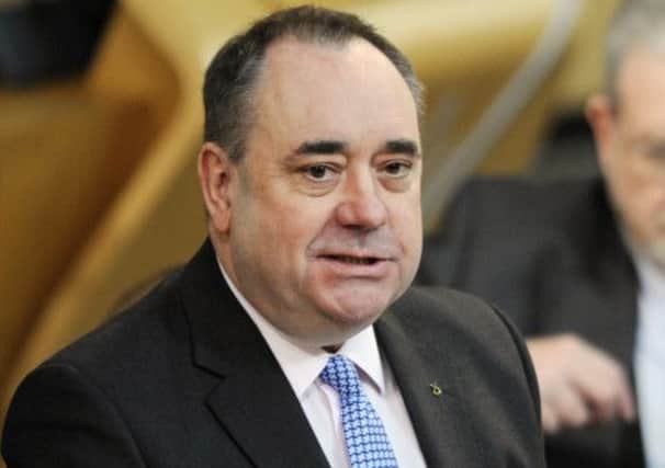 Alex Salmond will unveil the Scottish Government's plans. Picture: Greg Macvean