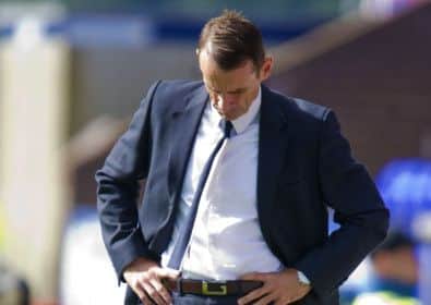 Things haven't been too good for Danny Lennon recenty. Picture: SNS