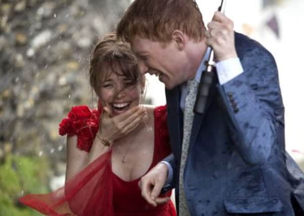 Domhnall Gleeson as Tim and Rachel McAdams as Mary in About Time. Picture: Contributed