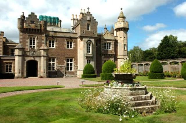 Abbotsford House, Sir Walter Scott's former residence. Picture: Stuart Cobley