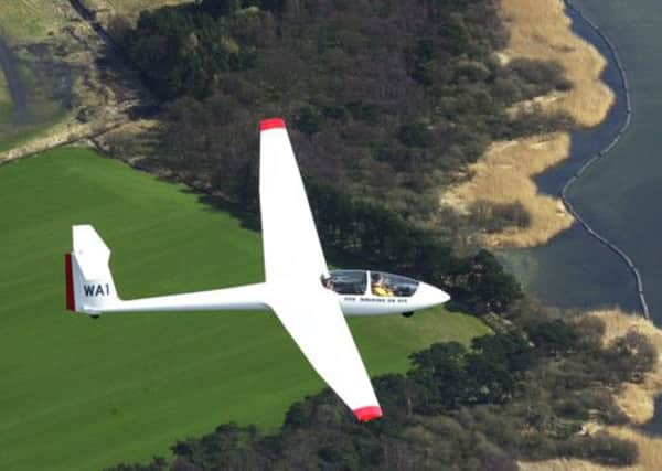 A 75-year-old man has been taken to hospital after a gliding accident. Picture: Jon Savage