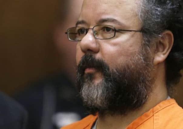 Ariel Castro in the courtroom during the sentencing phase in Cleveland. Picture: AP