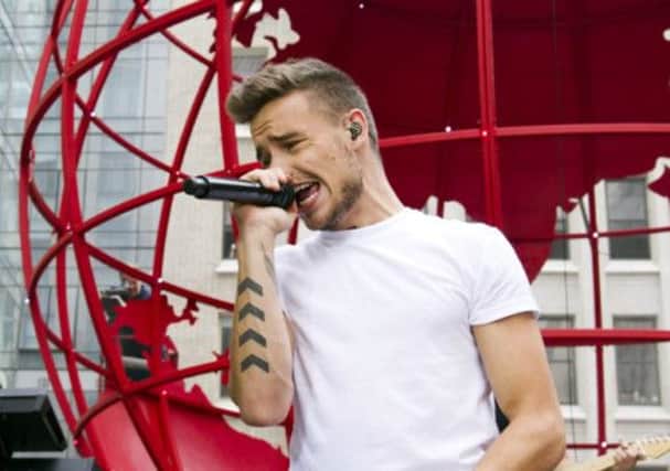 One Direction member Liam Payne. The fire broke out at the singer's flat in Canary Wharf. Picture: AP