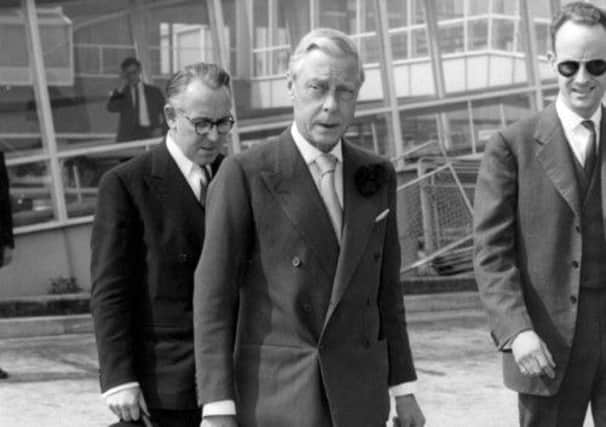 The Duke of Windsor (1894 - 1972) at London Airport. Picture: Getty