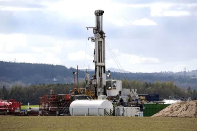 A coalbed methane extraction drill, similar to the one that would be used at the Airth site. Picture: John Devlin