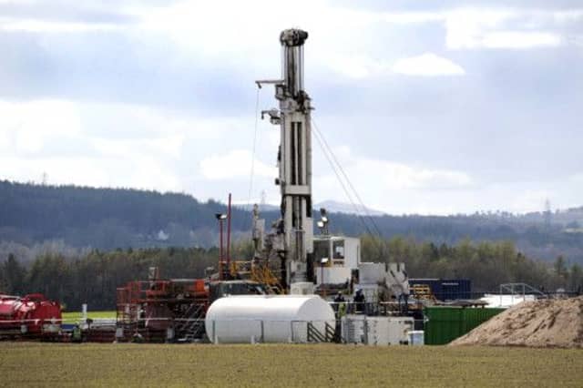 A coalbed methane extraction drill, similar to the one that would be used at the Airth site. Picture: John Devlin