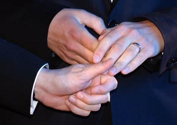 John Deighan says that allowing gay people to marry undermines a fundamental part of Scottish society. Picture: Getty