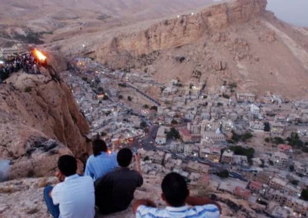 The Syrian village of Maaloula, the latest flashpoint in the bloody conflict. Picture: AP