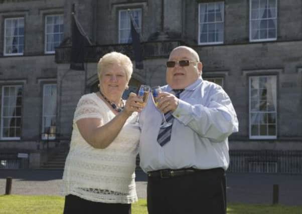 James and Catherine Paterson won just over £1.1 million on the National Lottery. Picture: PA