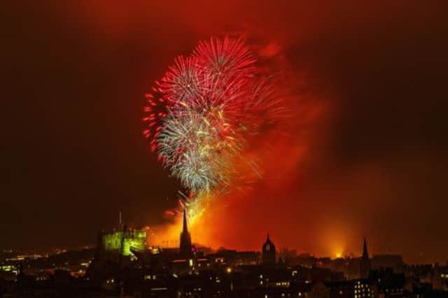 David Reynolds shot this image from Arthurs Seat of the 31st annual Festival Fireworks Concert