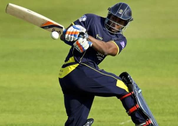 Michael Carberry is a one-day specialist for Hampshire and is getting his England opportunity. Picture: Getty