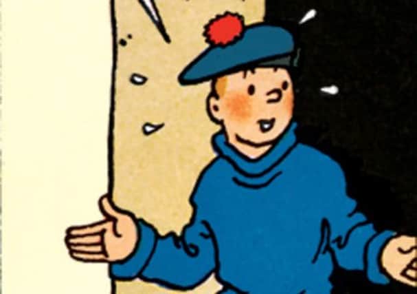 Tintin gets a makeover for a  new Scots edition. Picture: Contributed