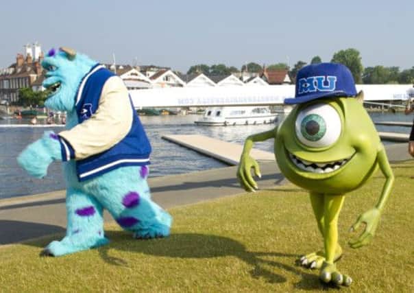 Films such as Monsters University boosted spend on entertainment in August. Picture: PA