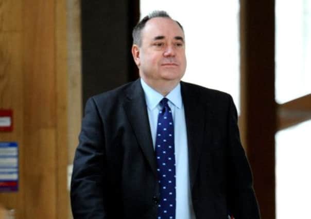 The poll offers mixed news for First Minister and SNP leader Alex Salmond. Picture: Jane Barlow