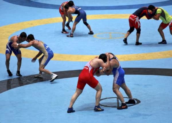 Wrestling has been returned to the program for the Tokyo Olympics in 2020. Picture: AP
