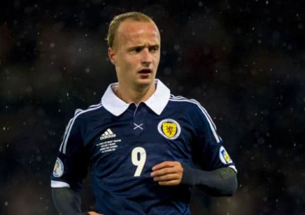 Leigh Griffiths wants to keep fighting up front for Scotland. Picture: SNS