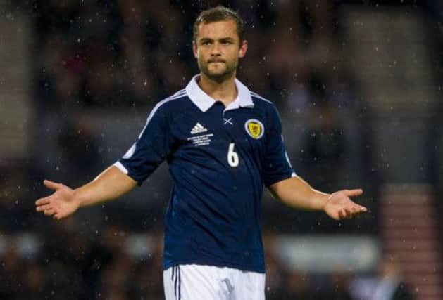 Shaun Maloney is determined to help steer Scotland off bottom spot in Group A. Picture: SNS