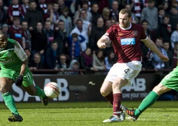 Craig Beattie was instrumental in helping Hearts reach the Scottish Cup. Picture: Ian Georgeson