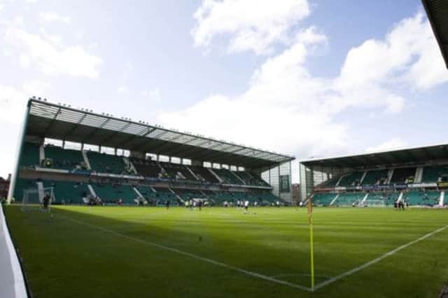 Easter Road stadium, home of Hibs who today reported pre-tax profits. Picture: SNS