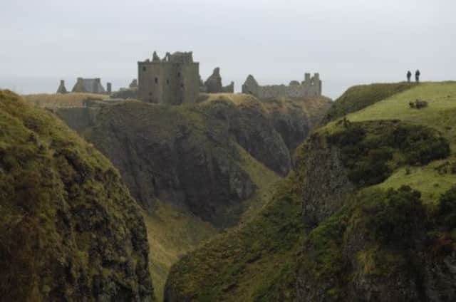 Dunnottar Castle is in the top ten in the final week of the vote. Picture: TSPL