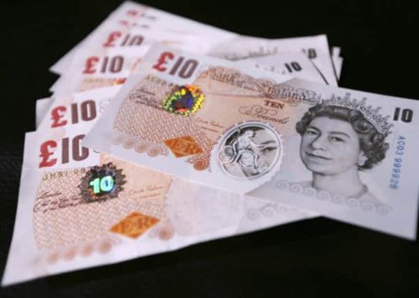 Plastic money could be released in Britain. Picture: AP