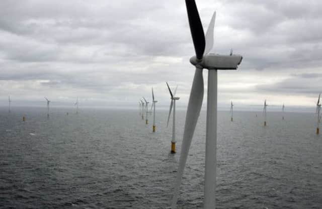 The unmanned barge came close to hitting an offshore windfarm near Teesside. Picture: submitted