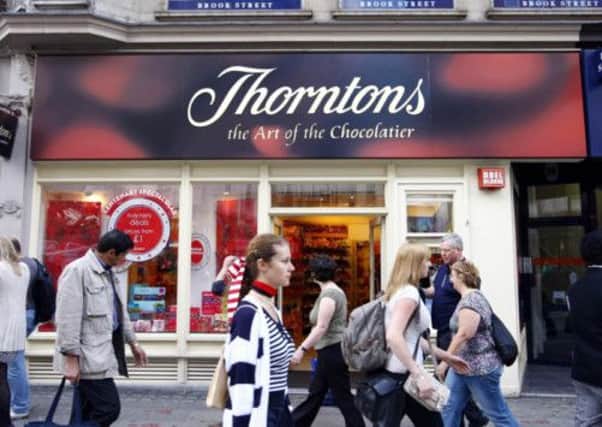 Thorntons' sales are increasingly taking place outside the company's stores. Picture: PA