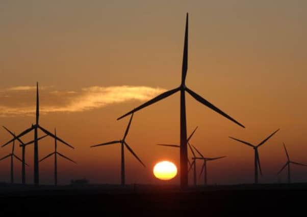 The Audit Scotland report describes the renewable energy jobs goal of 40,000 as 'optimistic'. Picture: Ian Rutherford