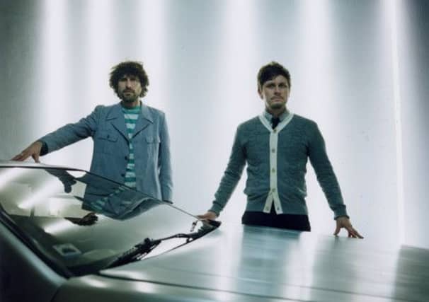 Gruff Rhys & Boom Bip of Neon Neon. Picture: Contributed