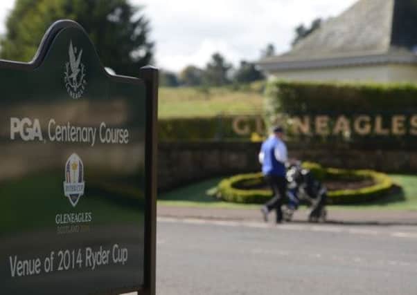 Gleneagles will host the 2014 Ryder Cup. Picture: Neil Hanna