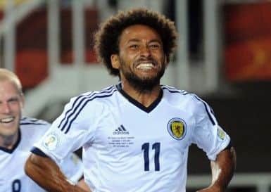 Ikechi Anya became a Tartan Army hero this week. Picture: Getty