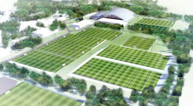 An artist's impression of the proposed National Performance Centre for Spor. Picture: Reiach and Hall