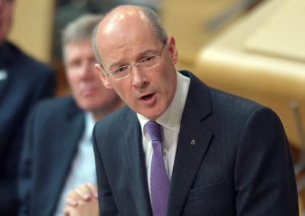 John Swinney delivered his budget yesterday. Picture: Phil Wilkinson