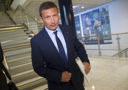 Derek McInnes, pictured, and Billy Brown escaped touchline bans for their spat at Tynecastle. Picture: SNS
