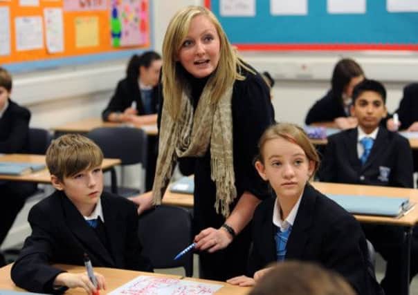 Aspiring teachers are to be given tests as part of a drive to improve literacy and numeracy standards. Picture: Ian Rutherford