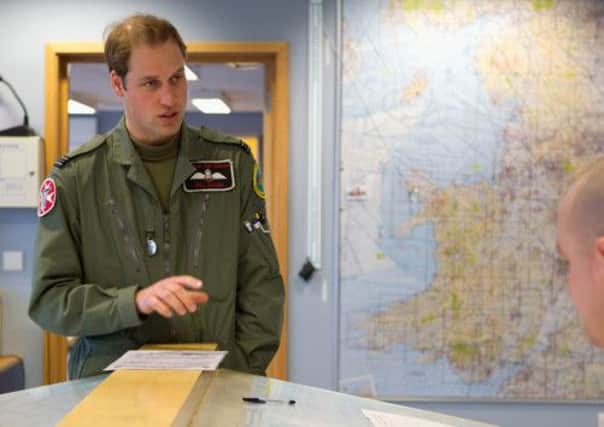 Prince William has left his role as an RAF search and rescue pilot. Picture: PA