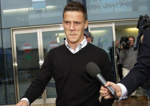 Rangers midfielder Ian Black has been banned for 10 games and handed a £7,500 fine. Picture: SNS