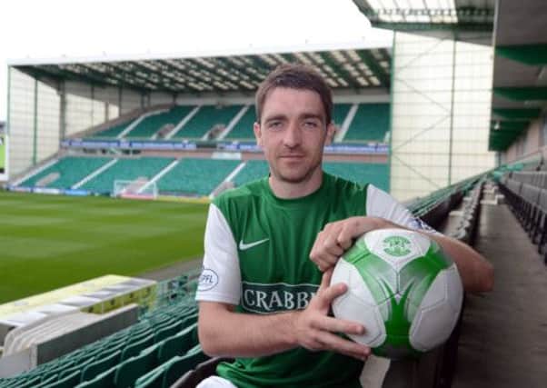 Striker Paul Heffernan revealed that his move from Kilmarnock to Hibs came out of the blue. Picture: Neil Hanna